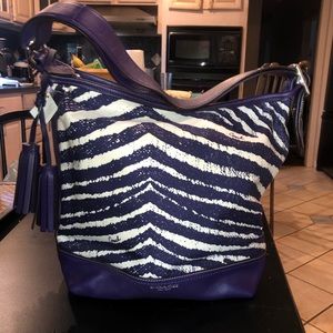 NWT Coach Purse Dark purple